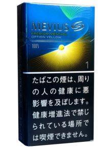 メビウス プレミアムメンソール オプション イエロー1 100's (tkm mvs op yel1s)