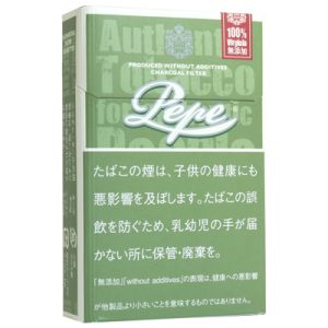 ぺぺ リッチグリーン シガレット【18本入】 (tkm pepe rg)