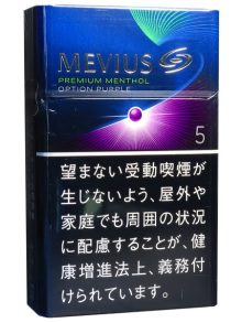 メビウス プレミアムメンソール オプション パープル 5 (tkm mvpmop5)