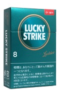 ラッキーストライク ブラック シリーズ メンソール8 (tkm lucky expme8)