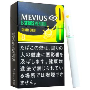 メビウス イーシリーズ メンソール サニーゴールド8 (tkm mevis es sunnygold8)