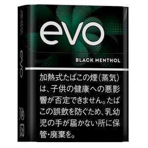エボ ブラック メンソール(ploom x／aura用) (tvp evo blackmenthol)