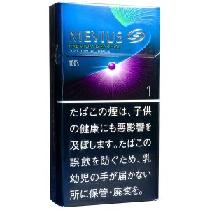 メビウス プレミアムメンソール オプション パープル ワン100