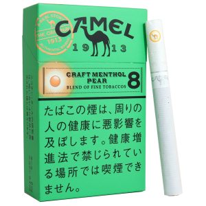 キャメル クラフト メンソール ペアーカプセル 8 ボックス (tkm cml crftpear8)
