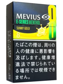 メビウス イーシリーズ メンソール サニーゴールド8 (tkm mevis es sunnygold8)